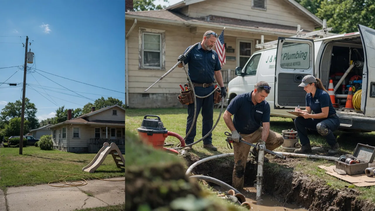 Drain Cleaning in Kechi, KS near me